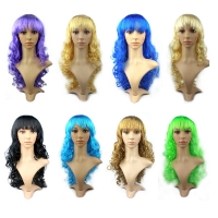 Party Wig Wavy Long Hair