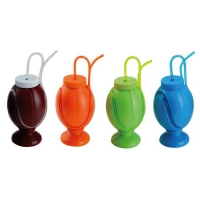 Football Straw Sport Mug/Bottle