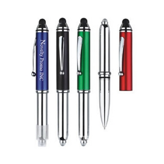 Three in one plastic pen