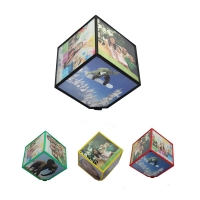 Magic Cube Rotating  Photo Frame