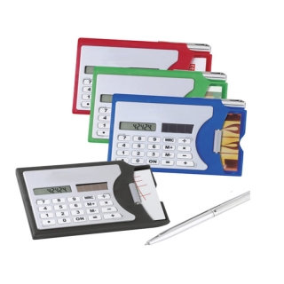 Calculator / Business Card Holder