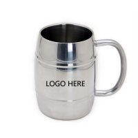 Double Wall Stainless Steel Beer/Coffee Mug