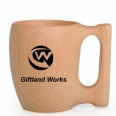 Wood Beer/Coffee Mug