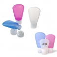 Soft Leak Proof Silicone Travel Bottle Set 3 Packs