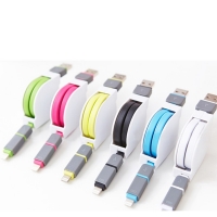 Retractable Phone USB Data Cable