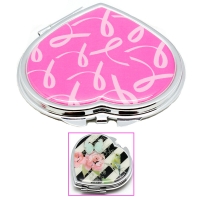 Heart Shape Cosmetic Pocket Mirror