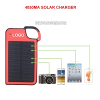 Multifunctional 4050mAh Solar Power Charger