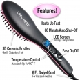 Hair Brush Straightener