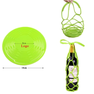 Multiuse Silicone Wine Bottle Carrier