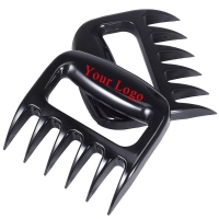 Plastic Bear Claw BBQ Meat Forks