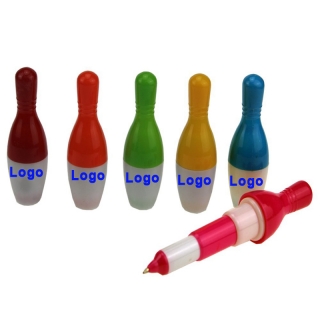 Bowling Style Desin Stretch Ball Pen