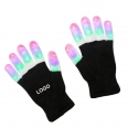 LED Flashing Figertip Light Gloves