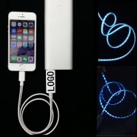 Flash Flowing LED Charging Cable