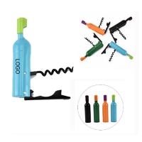 Bottle Shape Wine Or Beer Bottle Opener