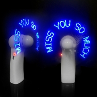 LED Handheld Message Fan