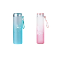 Romantic Colorful Gradient Glass Bottle