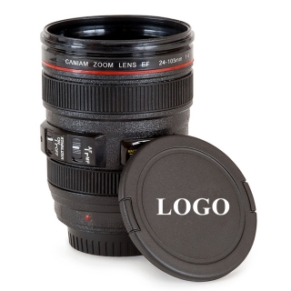 Camera Lens Coffee Mug With Cover