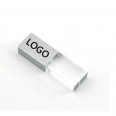 Crystal Transparent LED Light USB Flash Drives