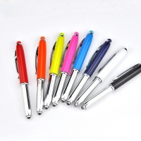 Metal LED Pen with Stylus