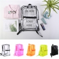 Promotion Waterproof PVC Clear Backpack