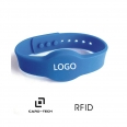 RFID Silicone Waterproof Adjustable Bracelet Wristband Electronic Tag