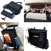 Car Backseat Organizer With Drink Cooler