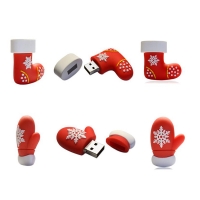 8GB Christmas Gifts Sock Shape USB Flash Drive