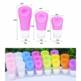 Silicone Travel Shampoo Containers with Sucker