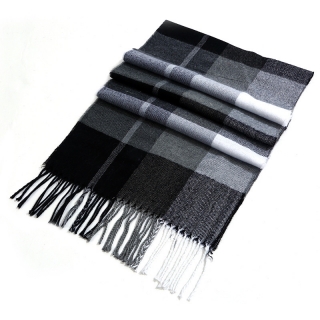 Men's Plaid Scarf