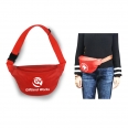 Adjustable Double Zipper Travel Sport Running Waist Bag