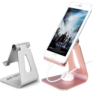 Multi-Angle Aluminum Alloy Desk Phone Holder